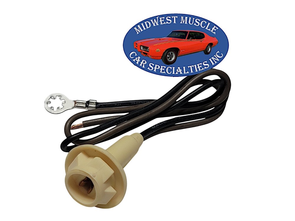 68-91 Ford Side Marker Park Light Replacement Bulb Socket Wiring Harness 1pc A