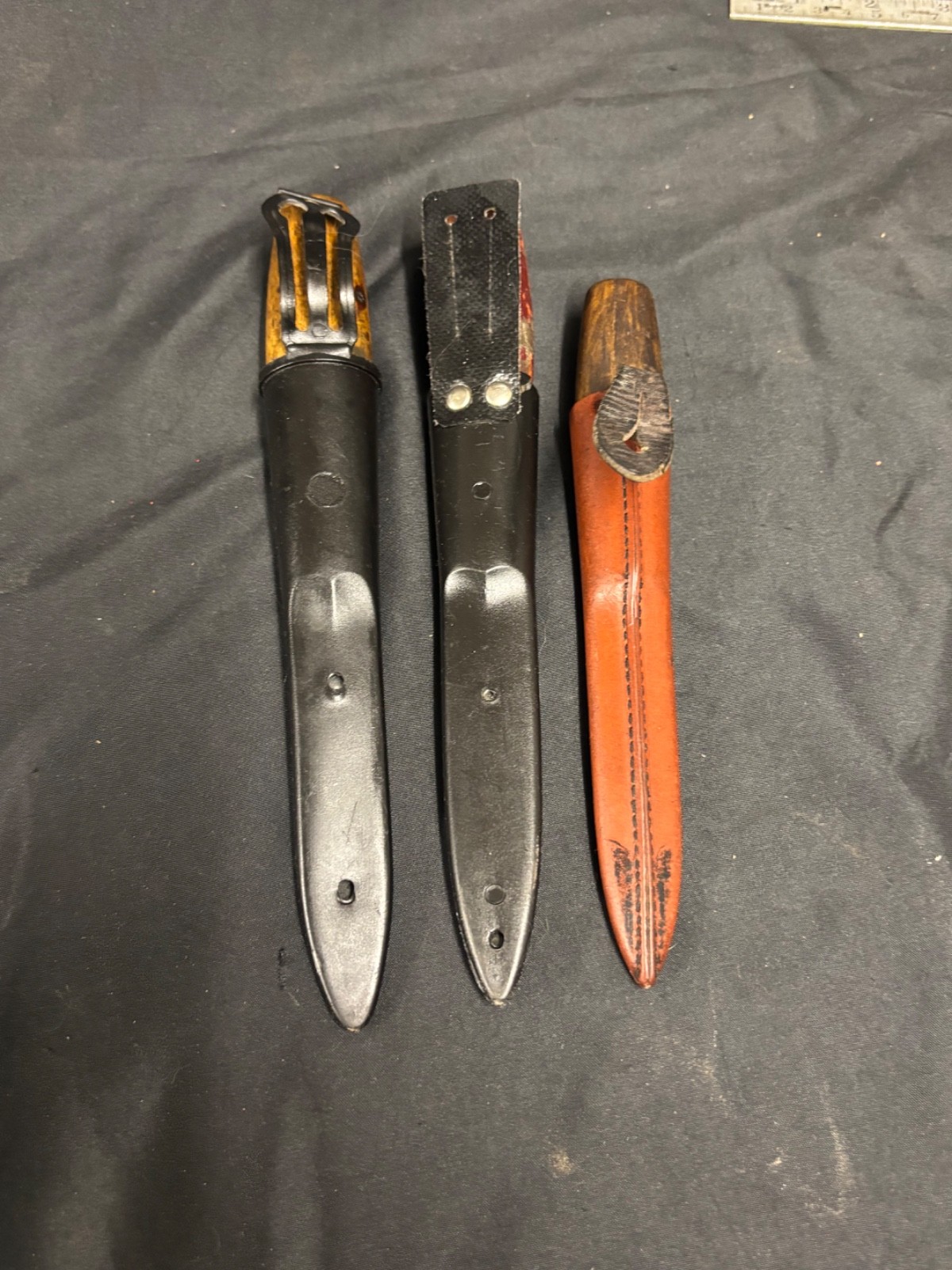 Vintage Mora Knife Lot Swedish Knives F M Mattsson Mora KJ Eriksson Military 3 C