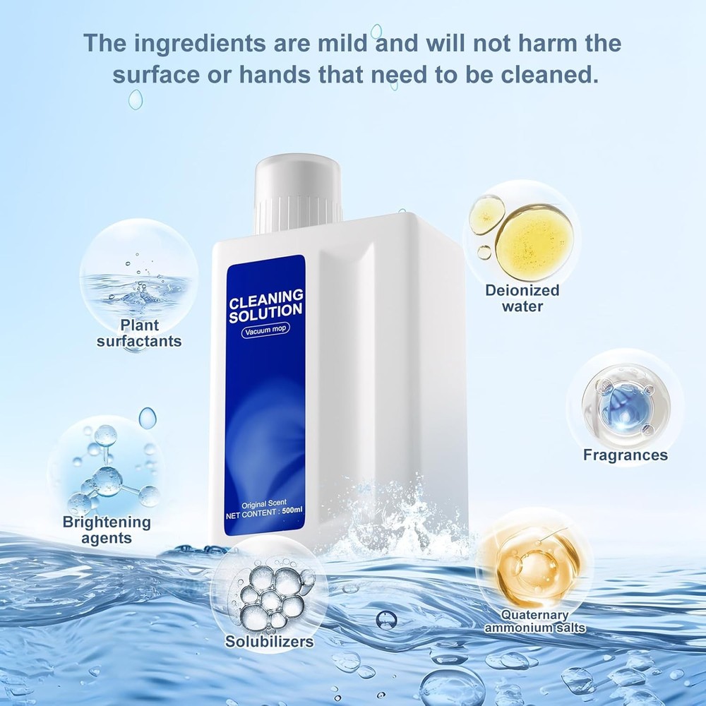 Floor Cleaning Solution Scent Compatible with Dreame Cleaning Solution Residue