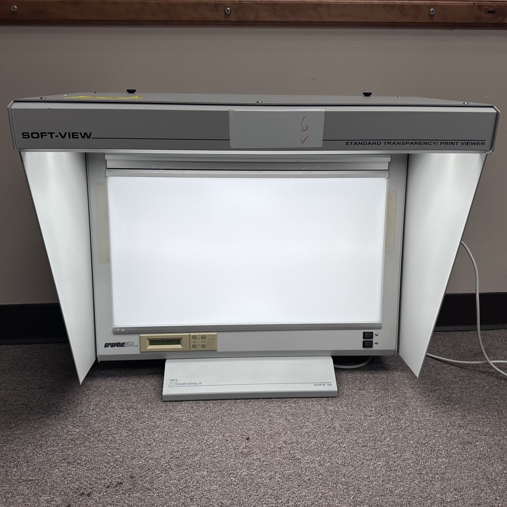 GTI Soft-View SOFV-1e Graphiclite D5000 Transmission/ Reflection Print Viewing