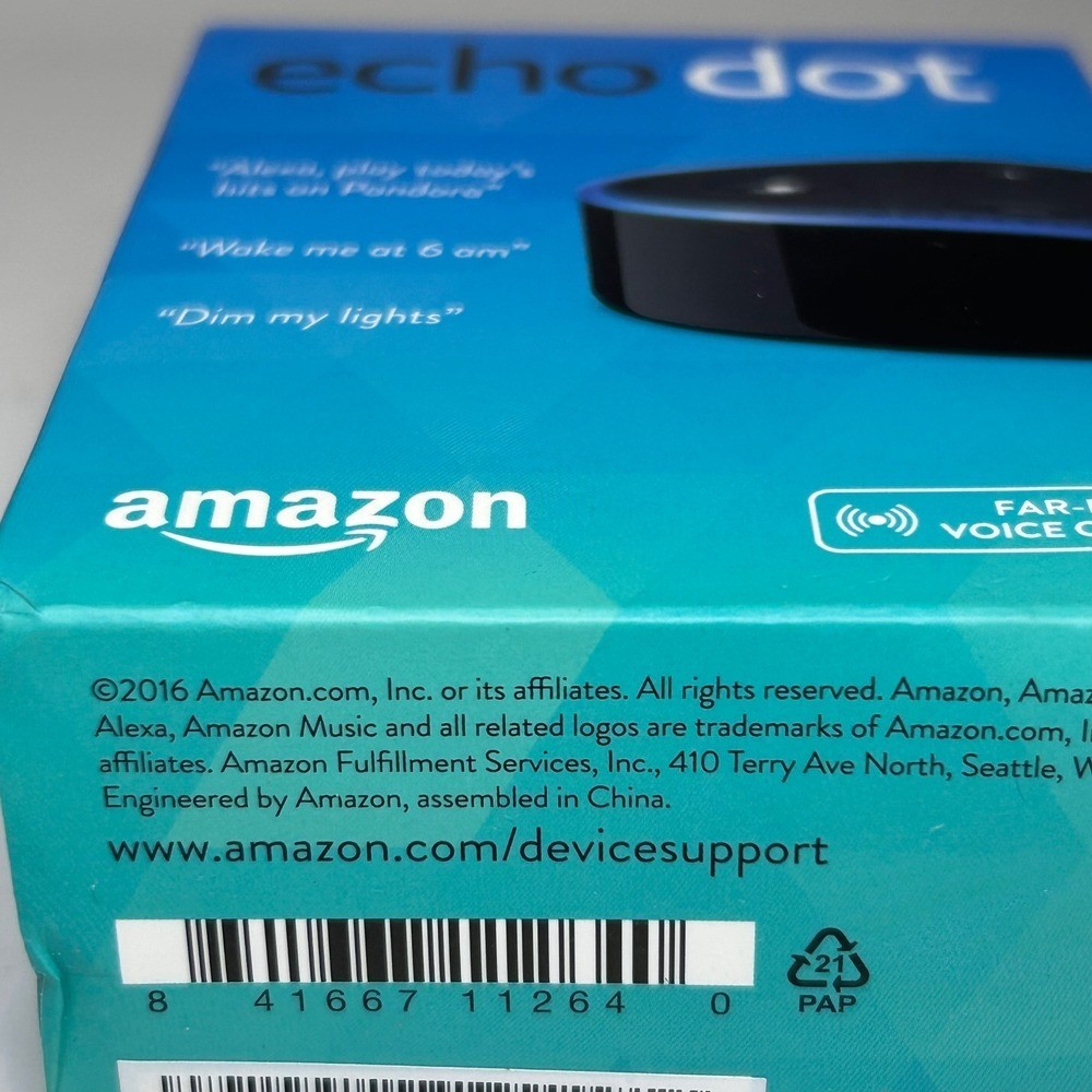 Amazon Echo Dot 2nd Gen 2018 Alexa New Sealed