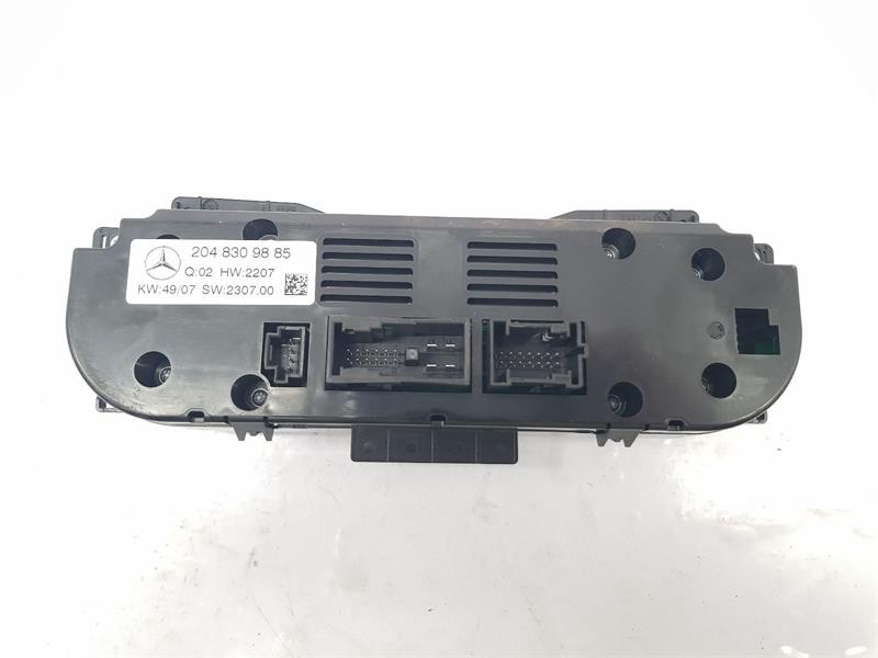 2008 MERCEDES C-CLASS HEATER CONTROL PANEL ASSEMBLY 2048309885