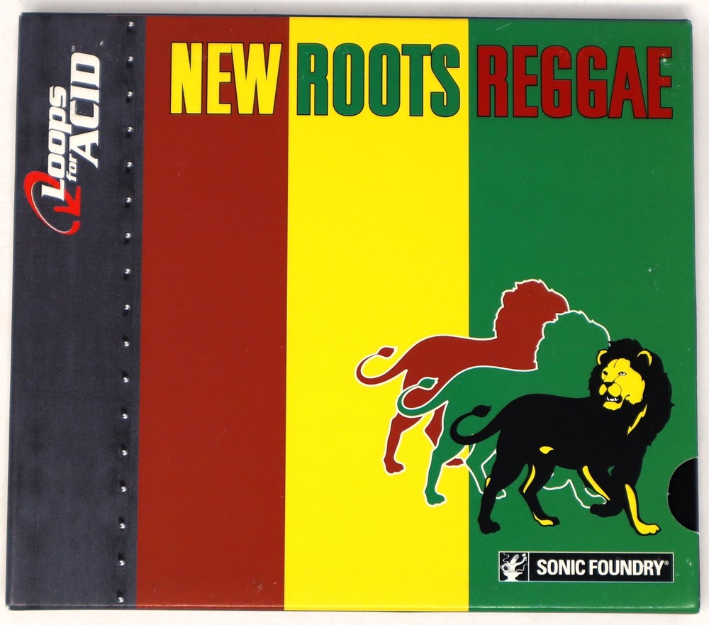Sonic Foundry New Roots Reggae Loops For Acid Sample/Sound Library/Sampling CD