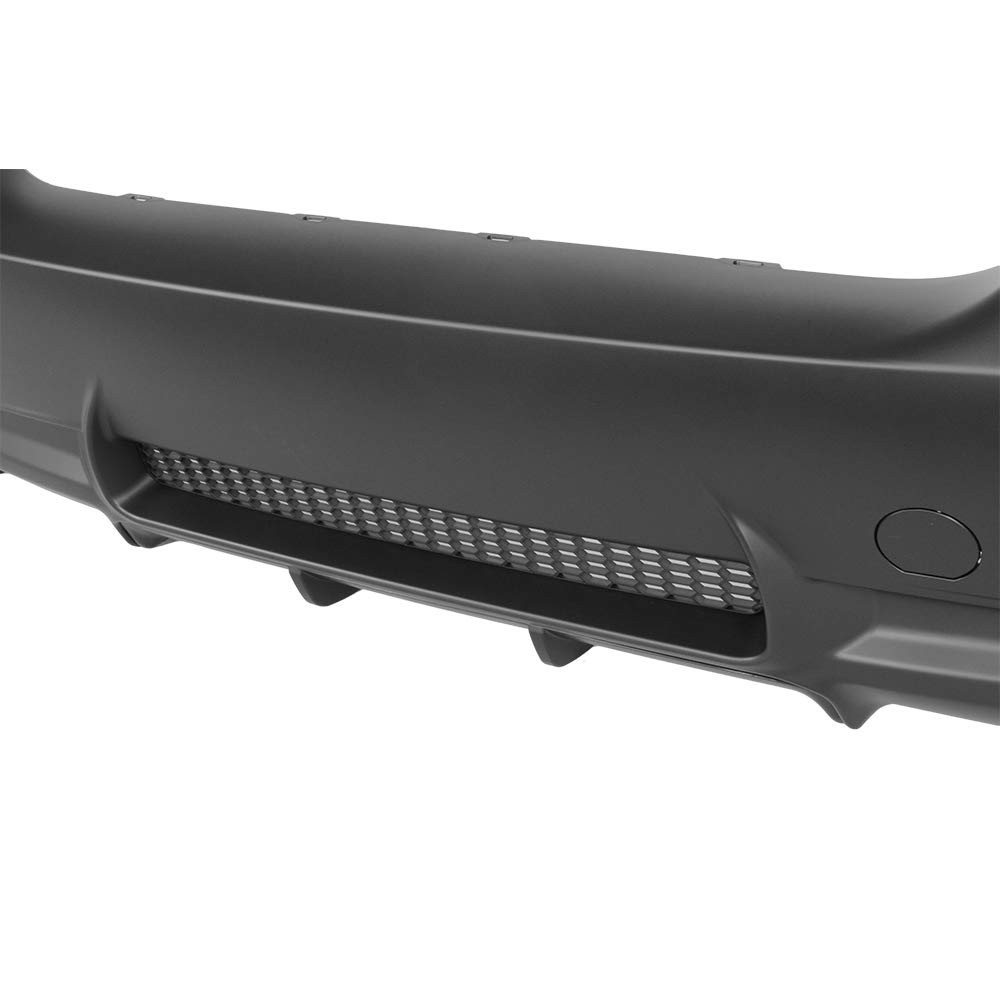 2006-2011 BMW E90 Rear Bumper Conversion M3 Style Unpainted Black PP
