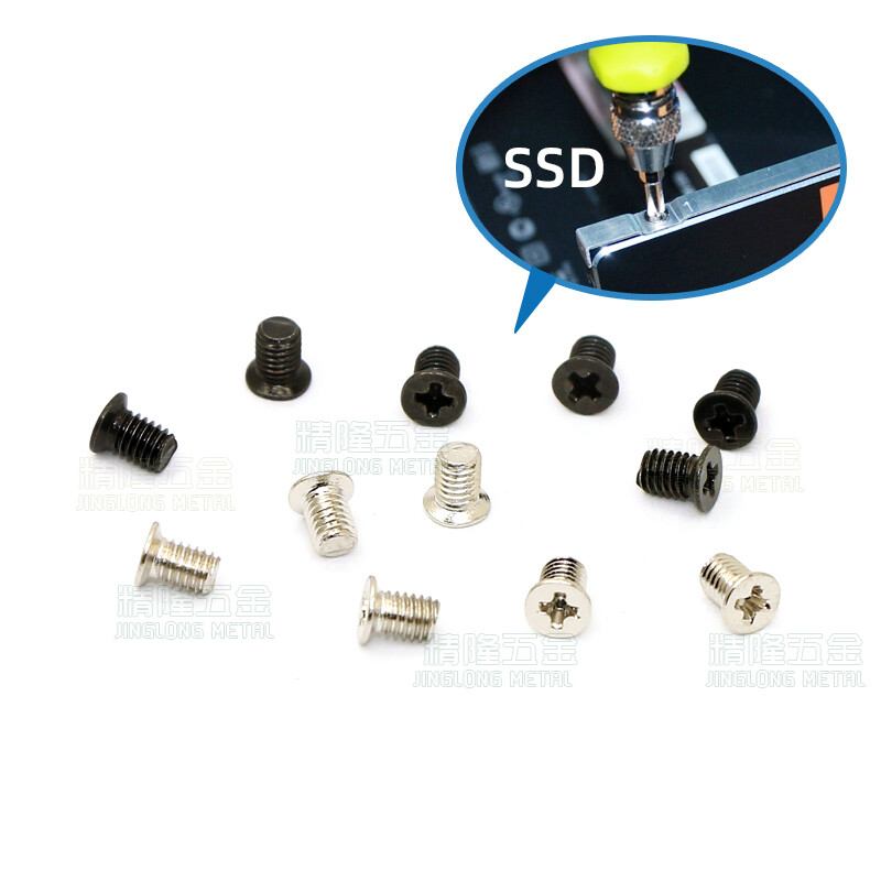 M3 SSD HDD Countersunk Head Screws Bolts Computer PC Case Screws Small Screws
