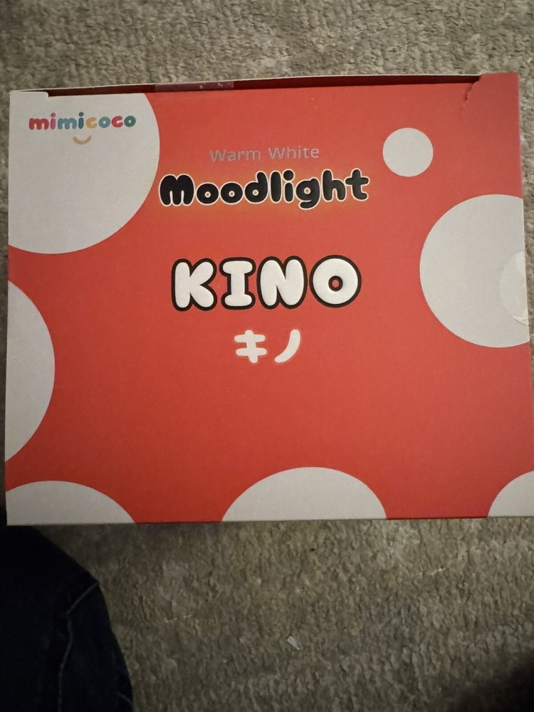 Mimicoco Kino Mushroom Moodlight Warm White Nightlight