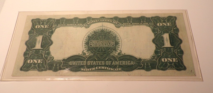 1899 $1 Large Size Black Eagle Silver Certificate Choice Crisp Uncirculated