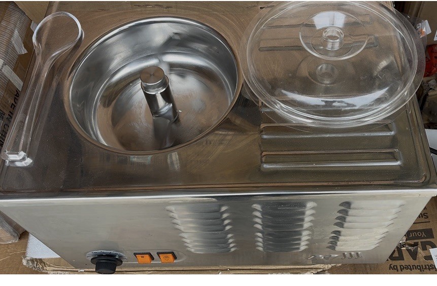 Lello Musso Pola 5030 Dessert Maker Silver 2 Quart (please see description)