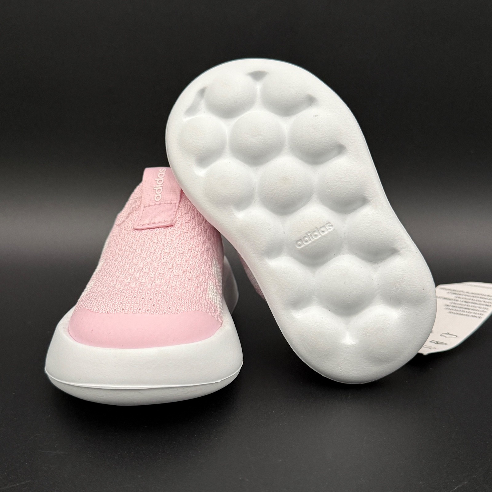 adidas Toddler Bubblecomfy Purple Slip-On Shoes JS1084