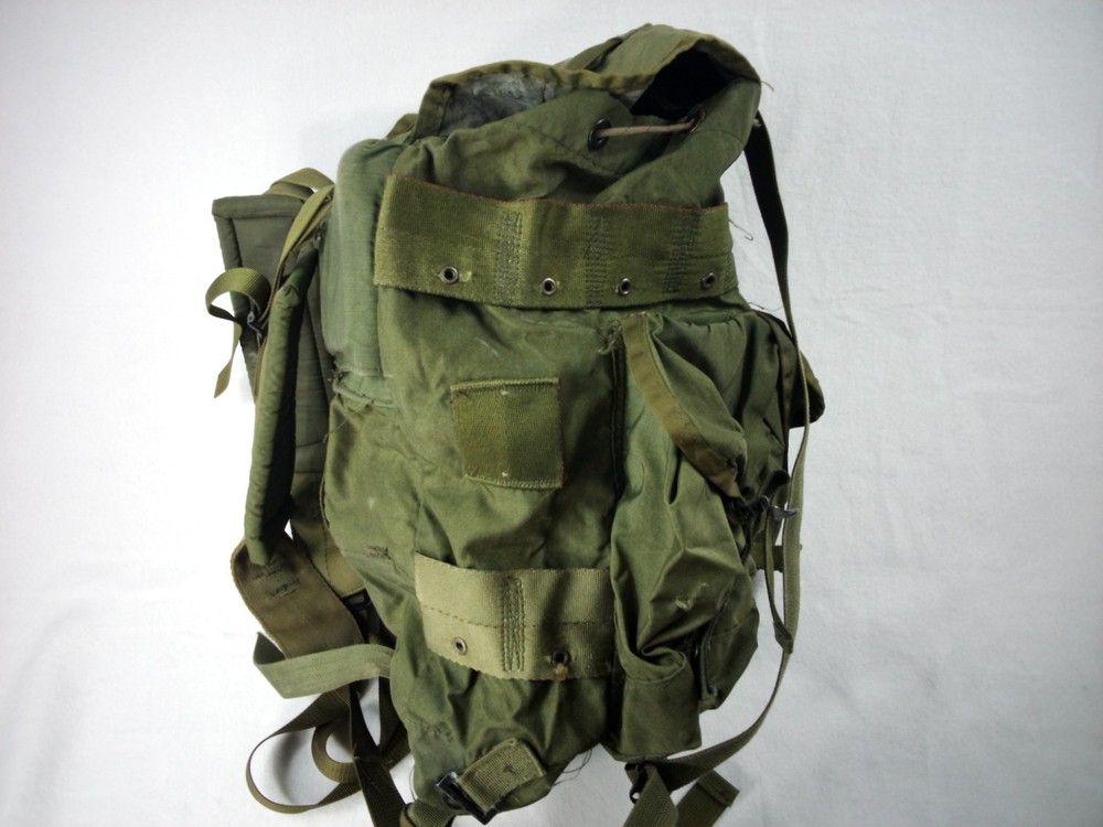 USGI ALICE Medium Field Pack with Straps Olive Drab - NO FRAME USED CONDITION #2