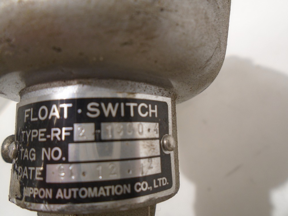 NIPPON RF2-1800.4 FLOAT SWITCH LEVEL SENSOR 39" PROBE