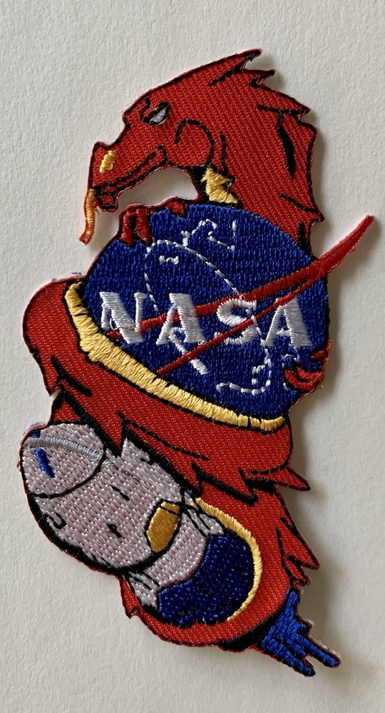 Original SpaceX NASA Dragon DM-2 Crew Mission Patch 1st Launch
