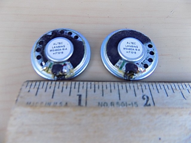 altec Lansing 1" 16 ohm Tweeter Pair