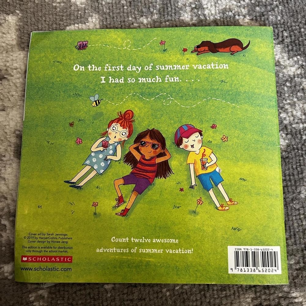 Scholastic Two Paperbacks Summer Vacation and First Grade