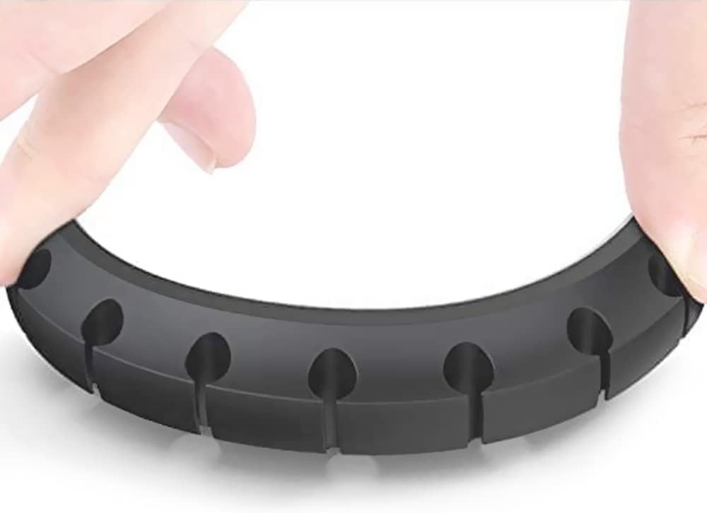 3-Pack Silicone Cable Holder Clips - Modern Cable Management Solution