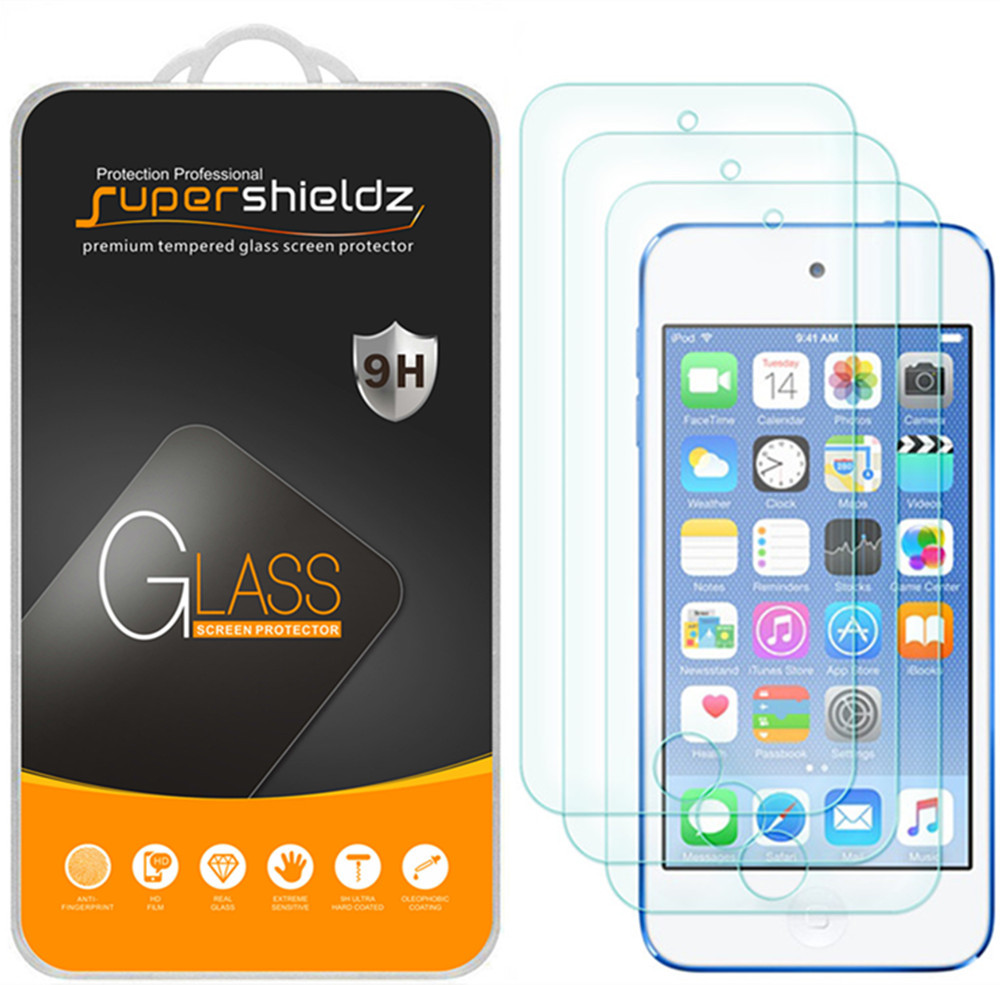 3X Supershieldz for Apple iPod Touch 7 7th Tempered Glass Screen Protector
