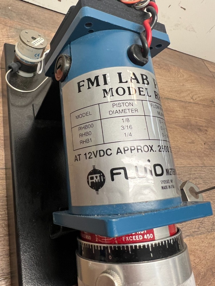 FMI Fluid Metering Lab Pump Model RHB