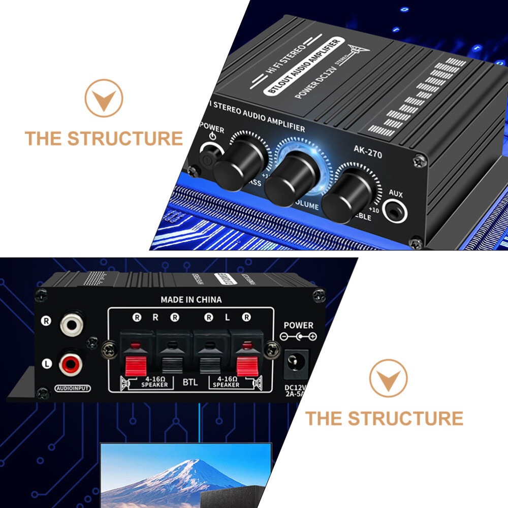 Small Amplifier Audio Receiver Sound Quality Transmission Number