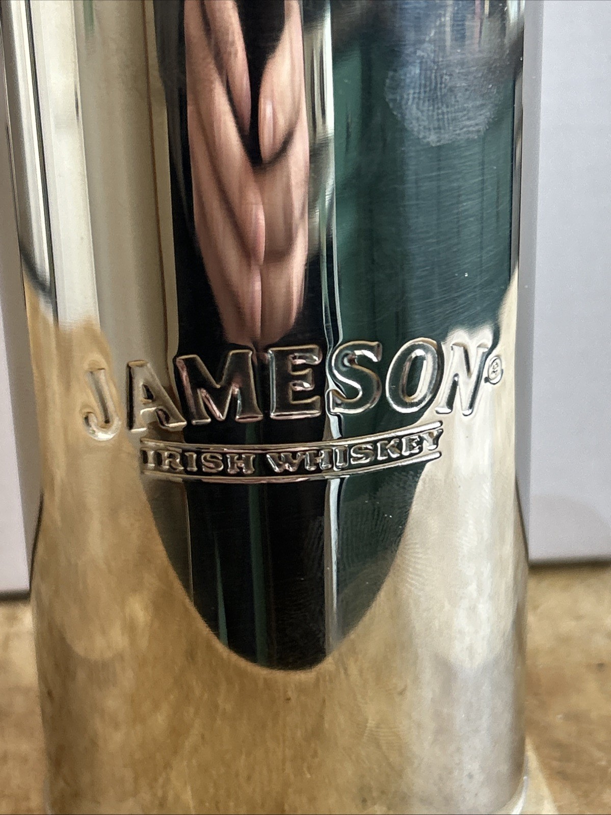 Jameson Irish Whiskey Martini Shaker Mixer Stainless Steel Strainer Barware Bar