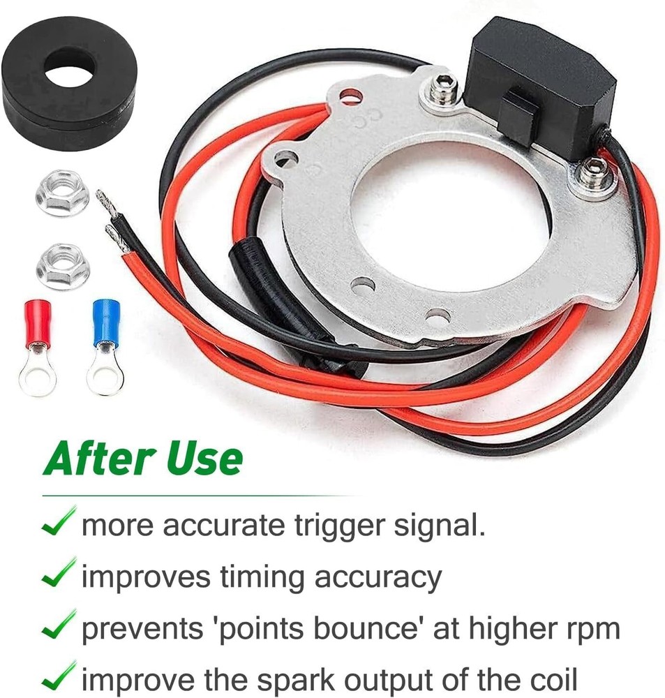 Electronic Ignition Conversion Kit for Ford 8N 9N 2N Tractor 12V Negative Ground