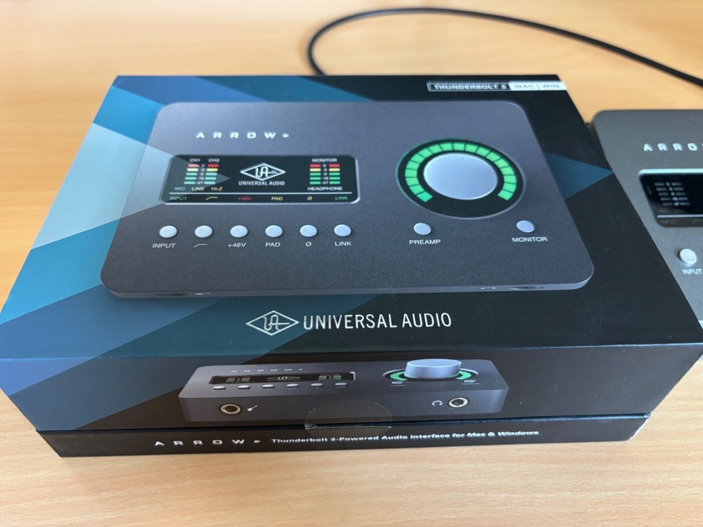 UAD Arrow Audio Interface with TB3 cable w/ Plugins or without plugins for less