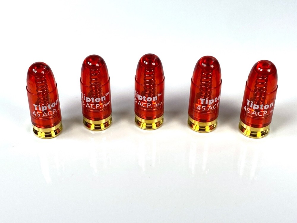 Tipton 45 cal Snap Caps Brass/Plastic 5 per pack 146331