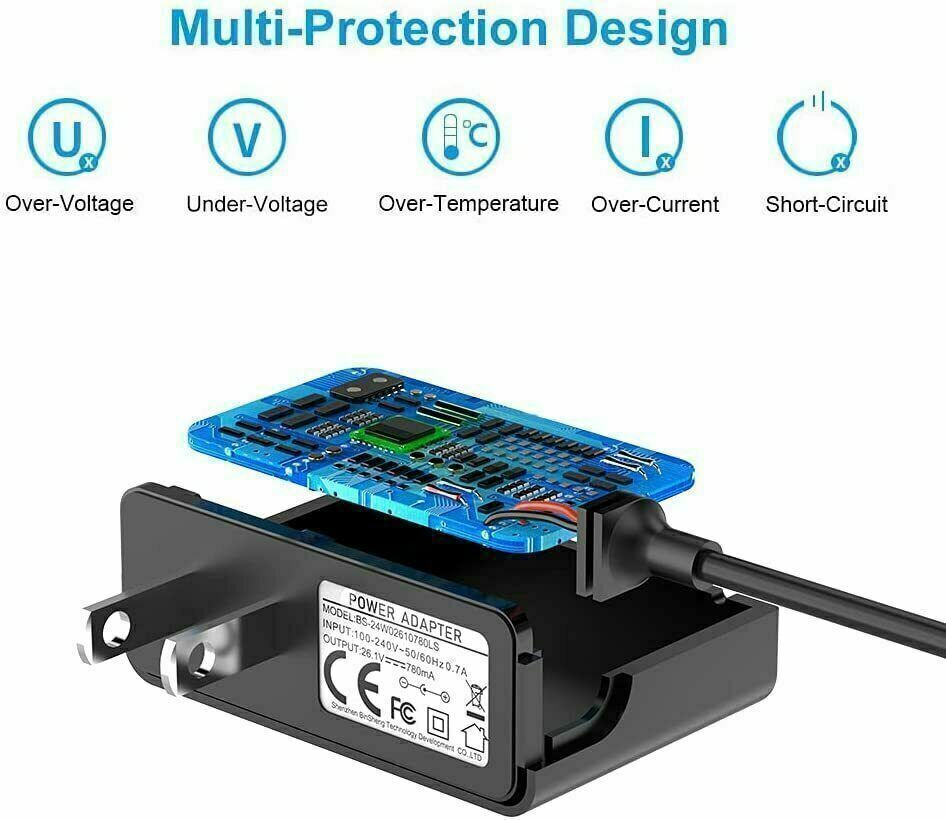 Replace Philips Norelco AC Power Supply Charging Cord Charger Adapter for Shaver