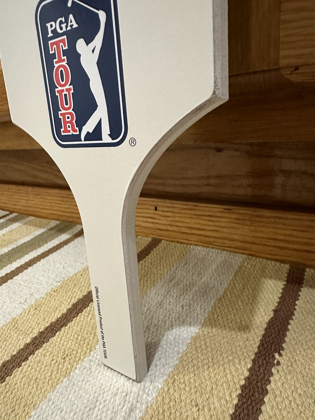 Golf PGA Tour Quiet Please Sign Club Cart Iron Wood Balls Bag Wall Decor