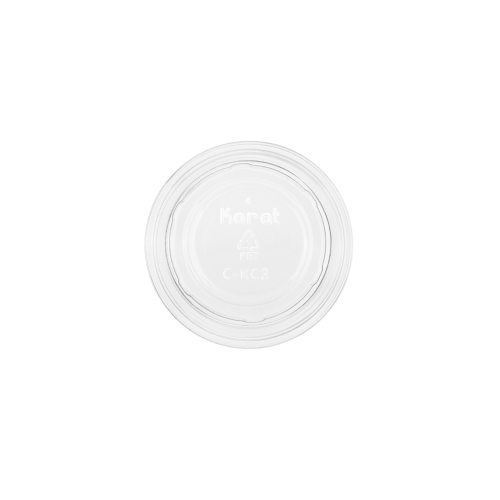 Karat 3oz PET Plastic Cold Cups (62mm) - 2,500 ct, C-KC3