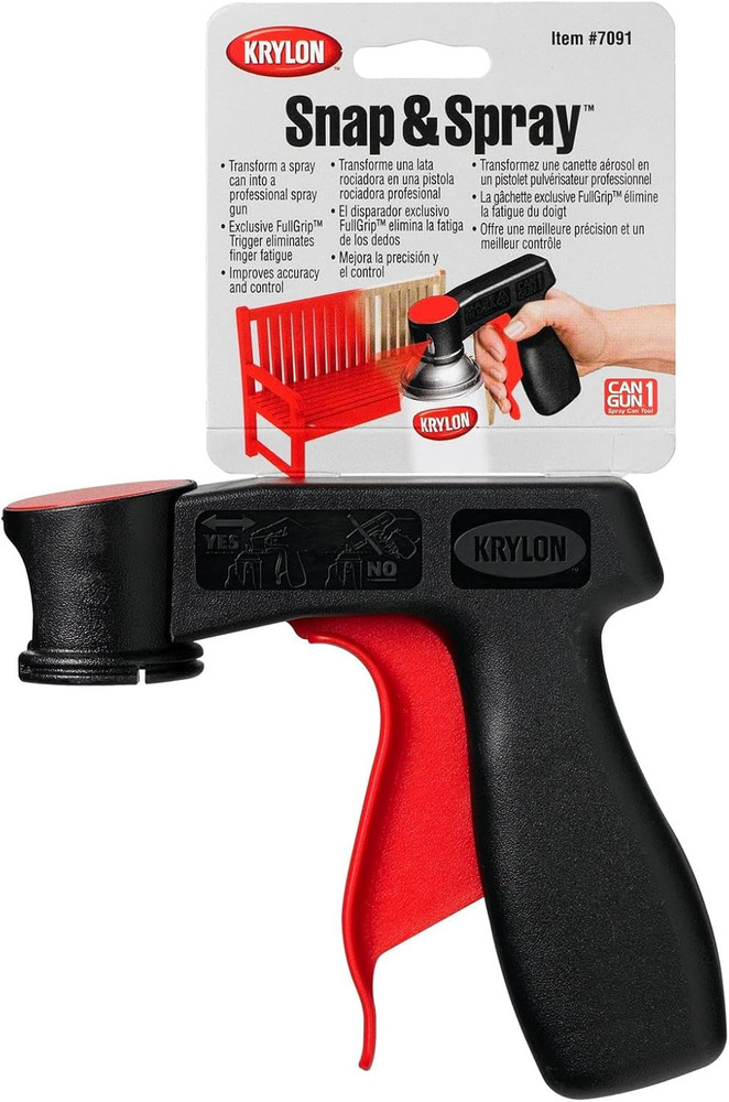 Snap & Spray Reuseable Spray Paint Gun for Cans