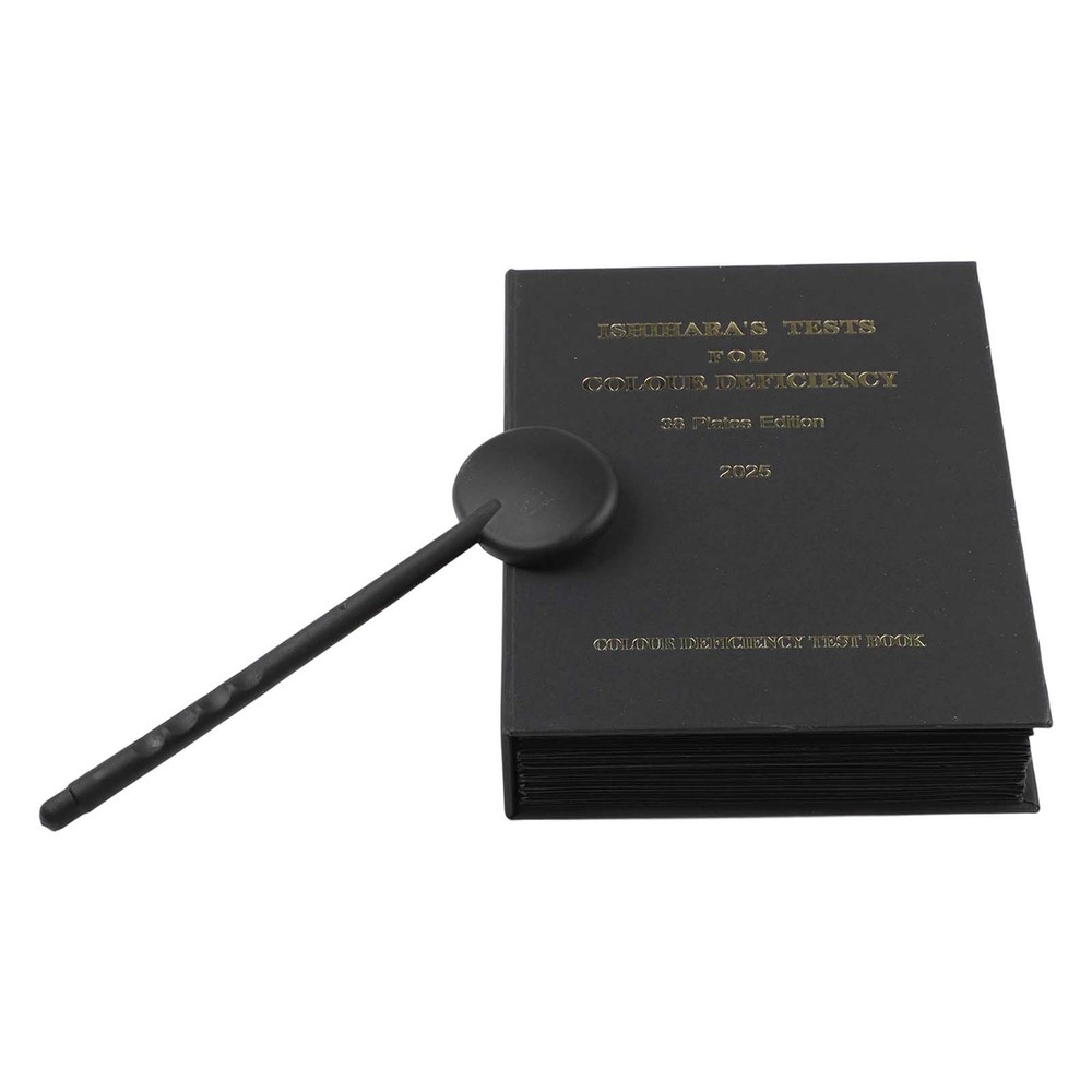 Ishihara Optical Testing Book with Eye Shading Lenses for Professionals