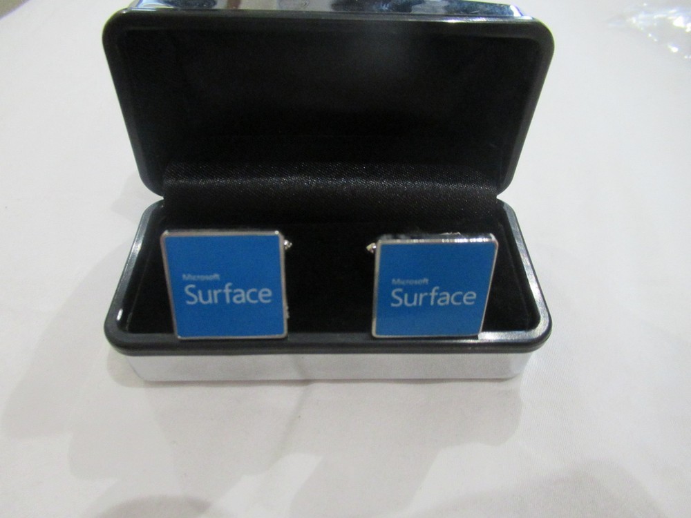 Micosoft Surface Cufflinks. Boxed. IT Geek