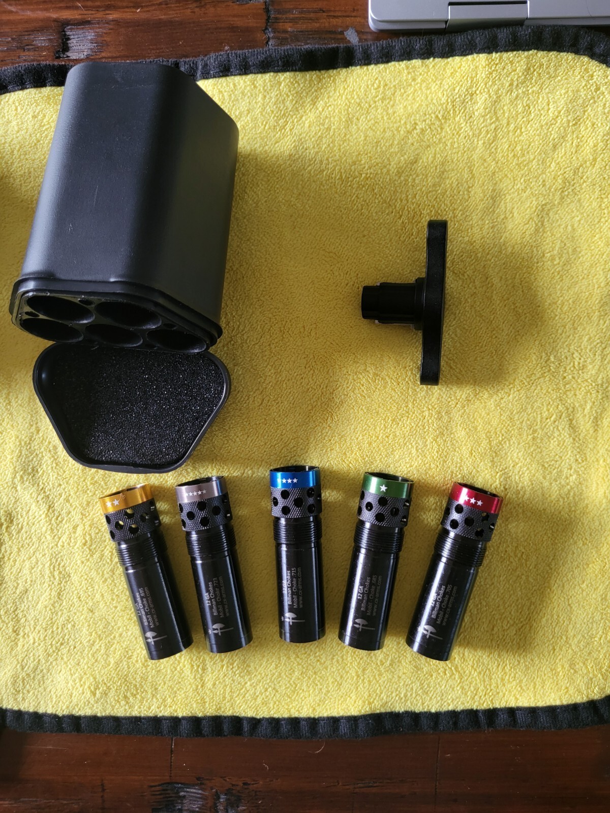 Billman™ Beretta  MOBIL-choke, 12 GA, Extended Ported,  5-set with case and tool