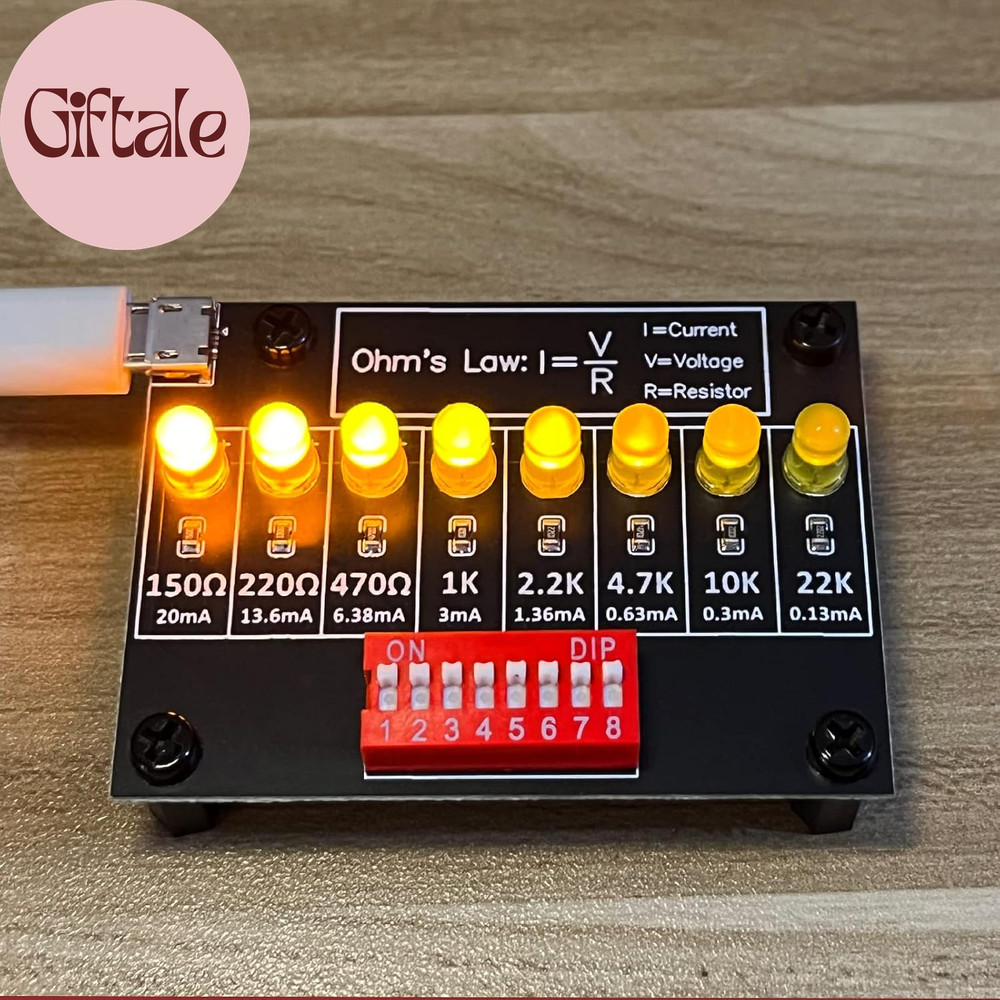 Soldering Practice Kit DIY Practical Electronic Circuit Project Resistor Trainin