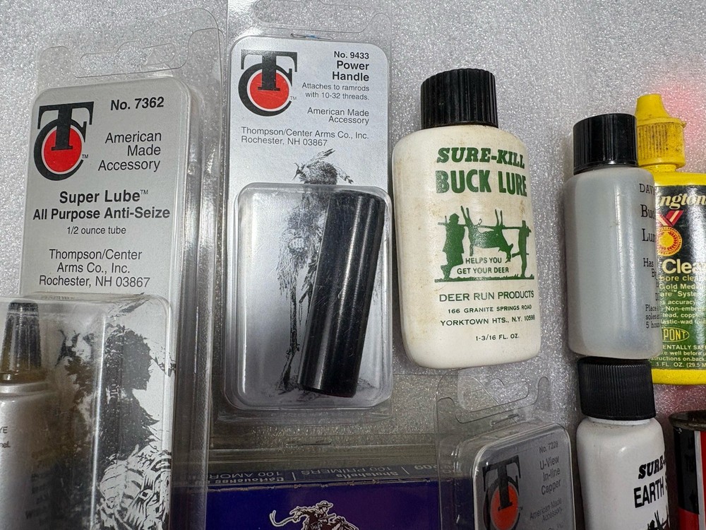 Large Lot Of Muzzleloader Accessories