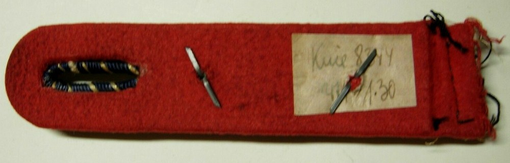 WW2 German Epaulet / Shoulder Board L