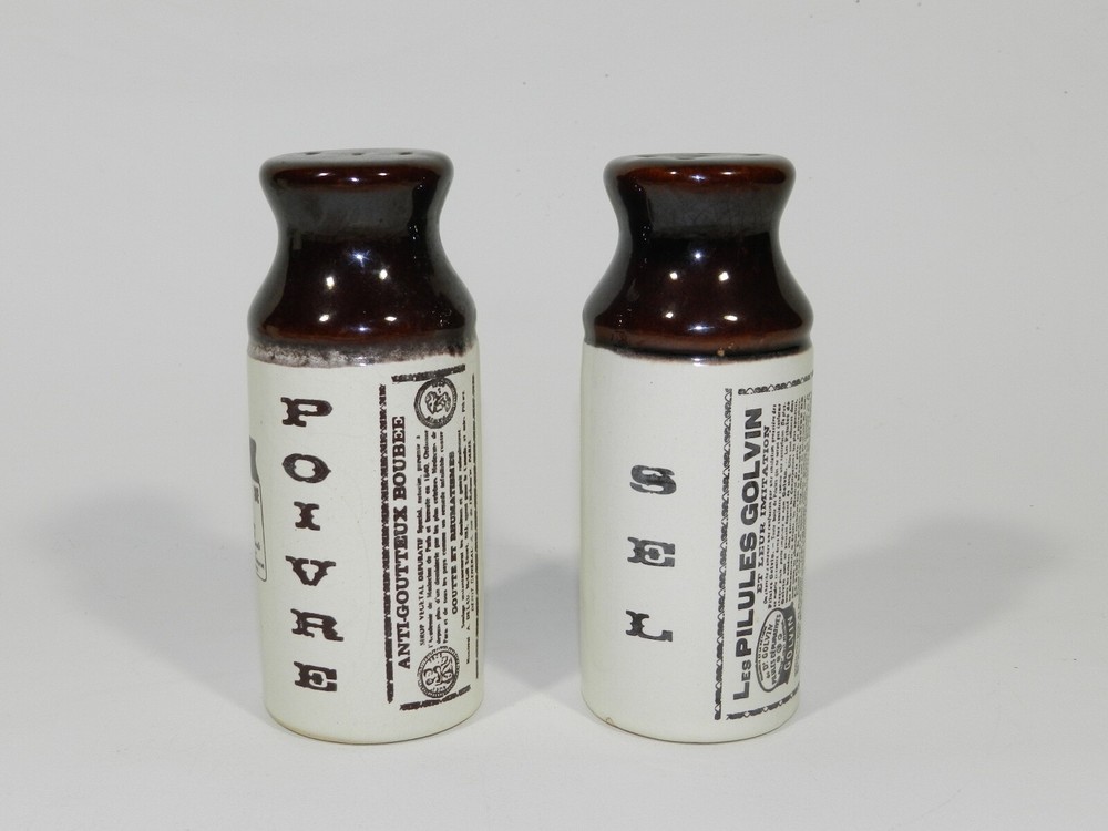 Advertising Pottery Set