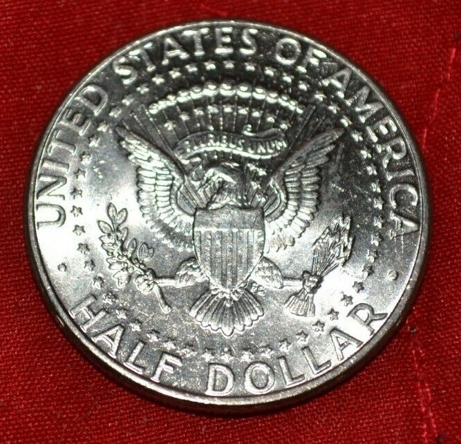 1996 D Kennedy Half Dollar Coin - circulated