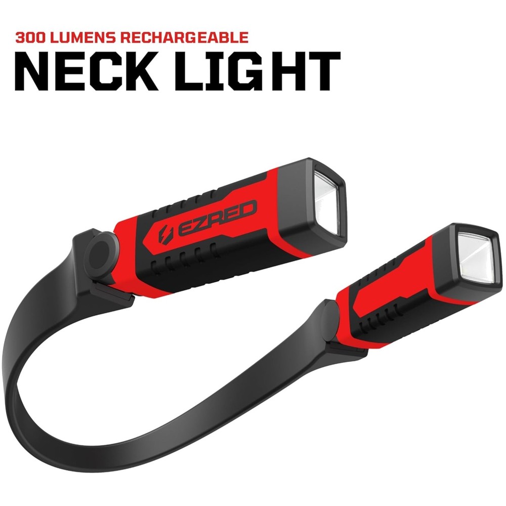Innovative Neck Light - USB Rechargeable, 9 Hours Runtime