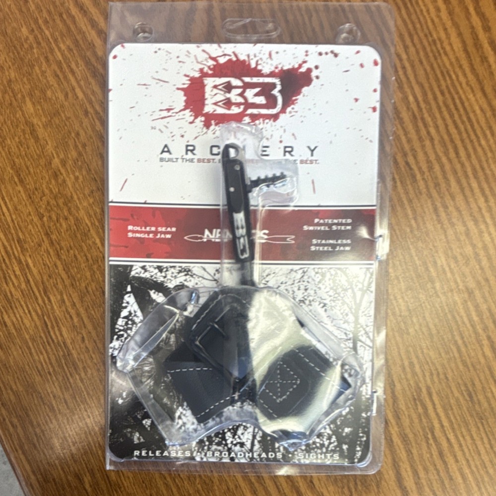 B3 Archery Nemesis Index Release Wrist Strap Ambidextrous  for Compound Bow