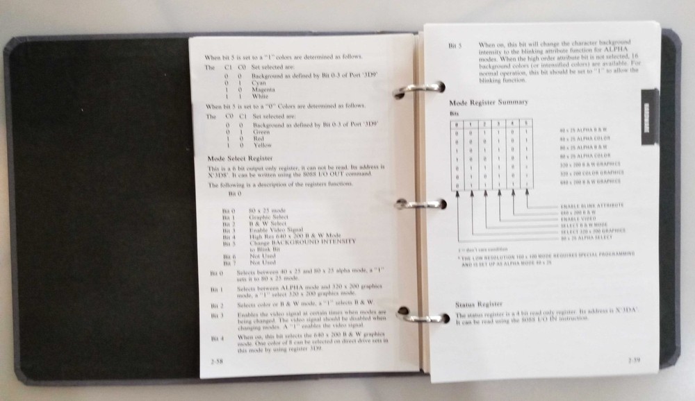 5 vintage guides / manuals on IBM DOS, BASIC, Ops/Svc , Maintenance, Tech Ref