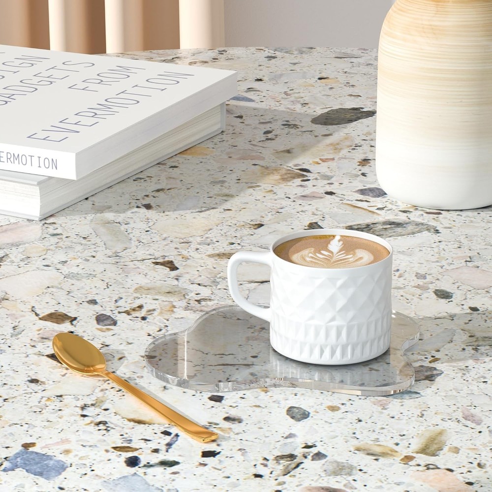 Acrylic Coaster Clear Cloud Shape