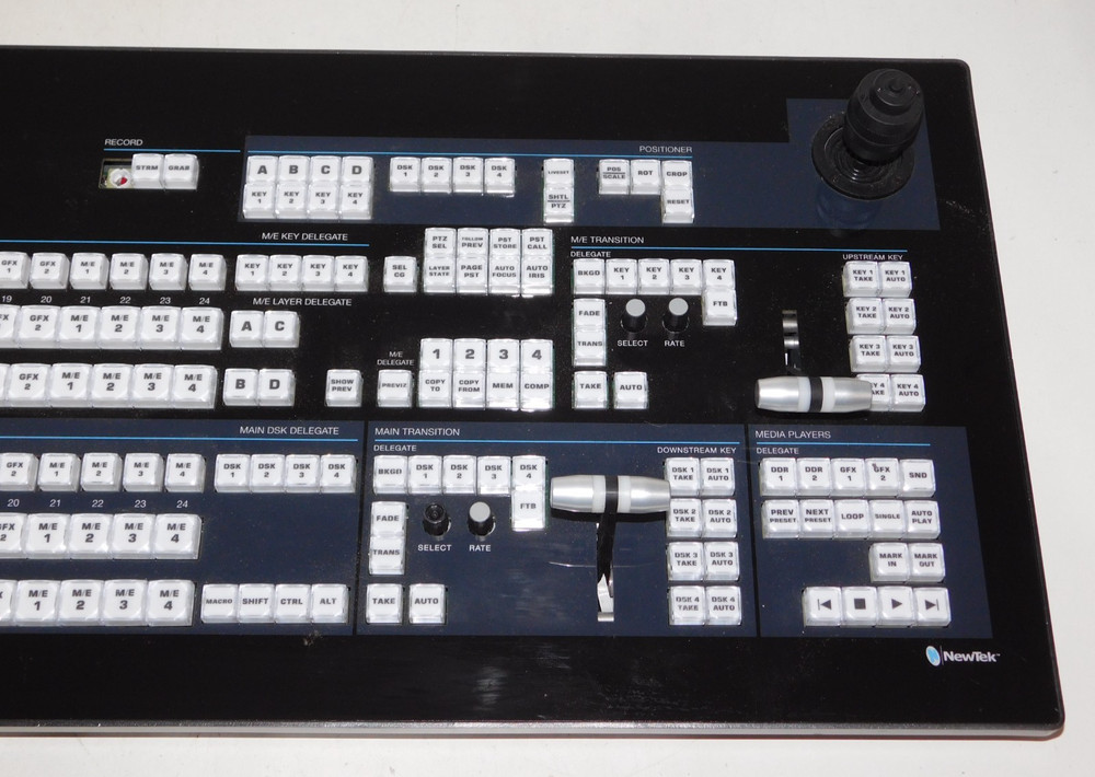 NewTek TriCaster TC1 Large Panel Control Surface Live Production Controller Unit