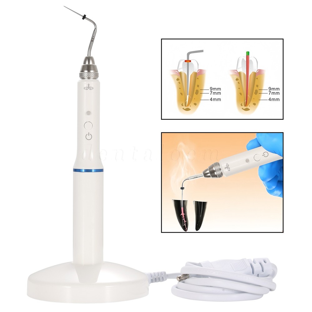 Dental Wireless Endo Obturation System Heated Pen +2 Needles