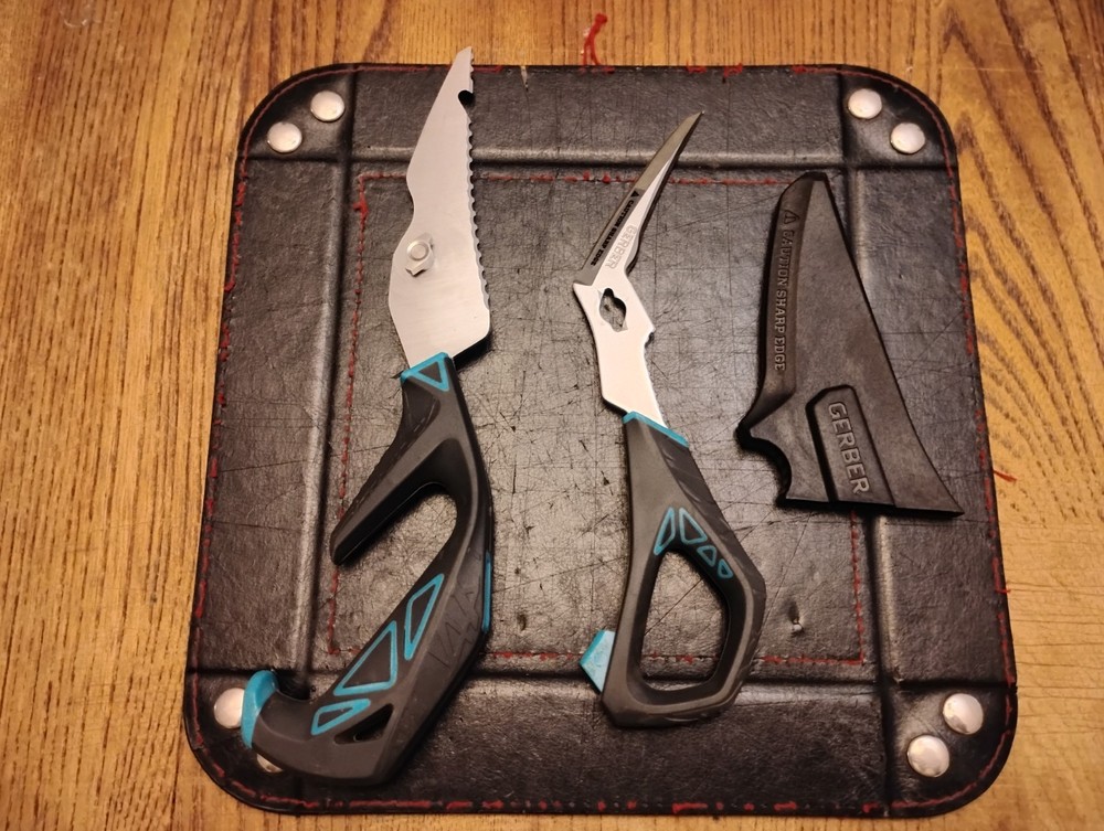 Gerber Processor Salt RX Take A Part Shears 5 Fish Processing Functions In 1