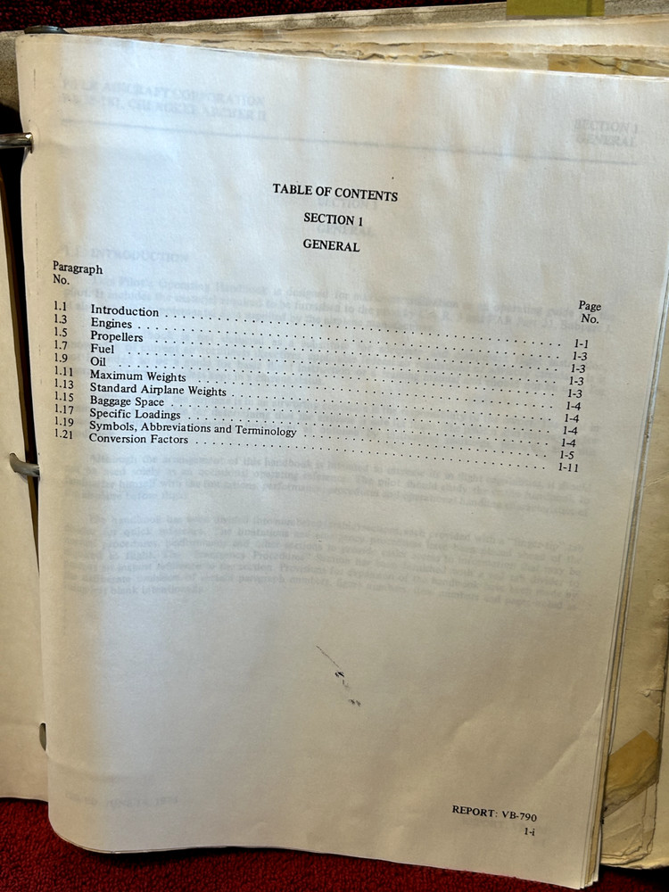 PIPER ARCHER II PA28-181 PILOT OPERATING HANDBOOK