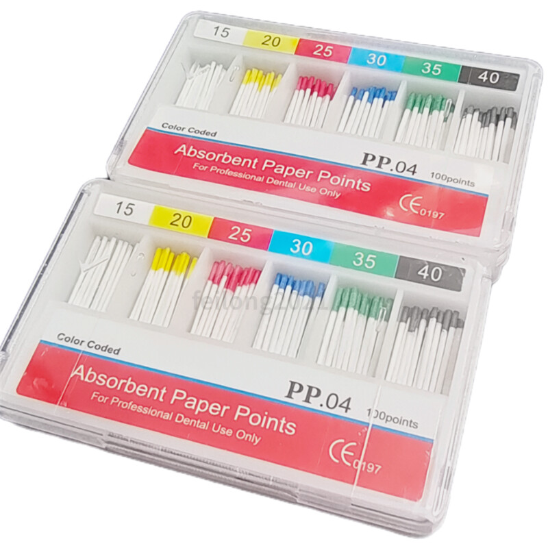 Endo Absorbent Paper Points Taper .04 #15-40#