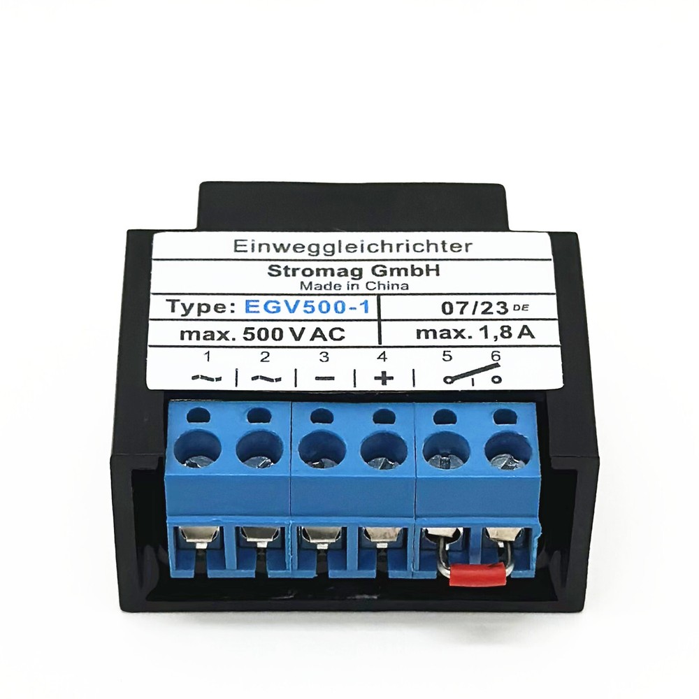 1PC Brake Rectifier EGV500-1 Max.500VAC Max.1,8A