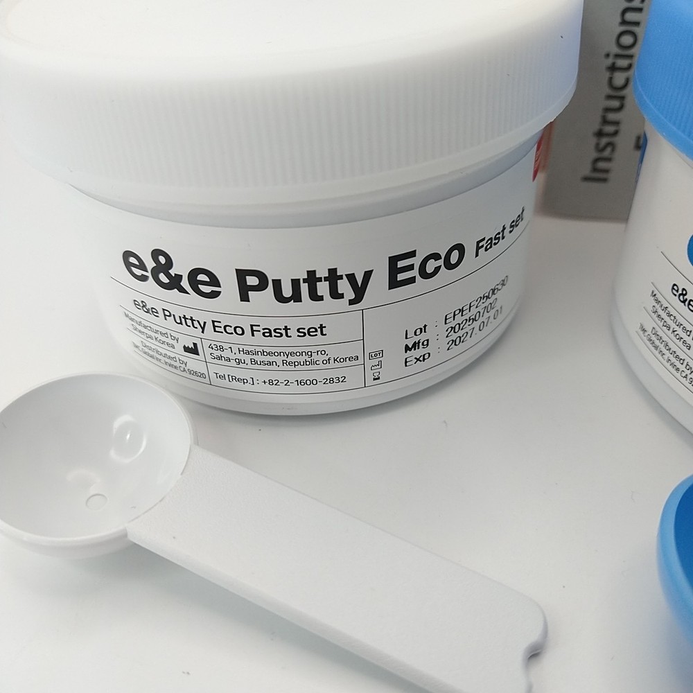 E&E Putty Eco Fast Set - 250 ml Base & 250 ml Catalyst