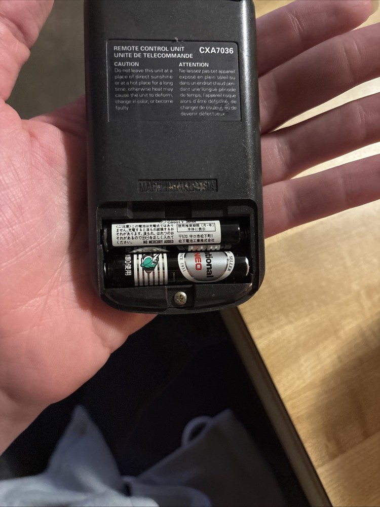 Pioneer car audio system remote control unit, model CXA7036